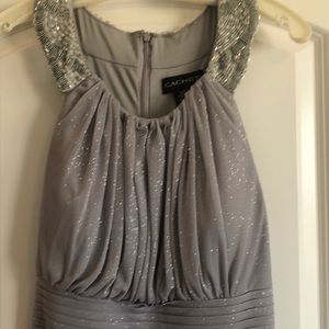 Gorgeous Silver Formal Dress